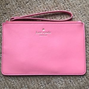 Kate Spade ♠️ Pink Clutch Wallet